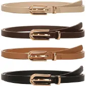 STUDIO SELECT Cintos 'SSE-FL-BSB24-122' bege / castanho / conhaque / preto
