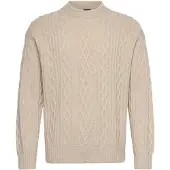 BOSS para homem. 50548689 Camisola bege Kableto (L), Casual, Poliéster