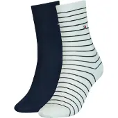 Tommy Hilfiger Meias Small Stripe 2 Pares