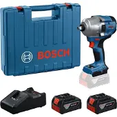 Bosch Chave De Impacto Gds 18v-780 + 2 Bat 5.0 + Mal