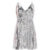 Faina Vestido prata