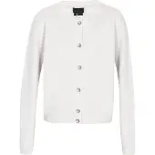 Dreimaster Klassik Casaco de malha offwhite