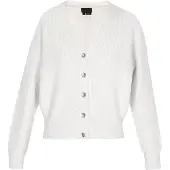 Dreimaster Klassik Casaco de malha offwhite