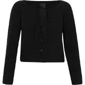 Dreimaster Klassik Casaco de malha preto