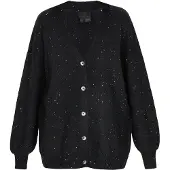 Dreimaster Klassik Casaco de malha preto