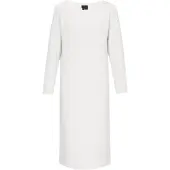 Dreimaster Klassik Vestido de malha offwhite