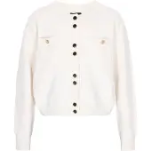 Dreimaster Klassik Casaco de malha offwhite