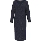 Dreimaster Klassik Vestido de malha navy