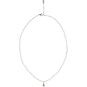NAEMI Colar prata / branco pérola