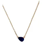 NAEMI Colar navy / ouro