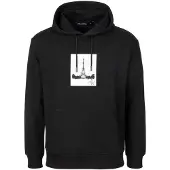 Karl Lagerfeld Sweatshirt preto / branco