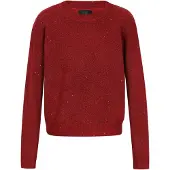 Dreimaster Klassik Pullover vermelho escuro
