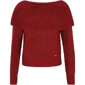 Dreimaster Klassik Pullover vermelho escuro