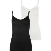 LASCANA Top preto / branco