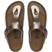 Birkenstock Sandálias Estreitas Gizeh Taupe Irise