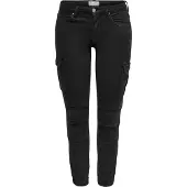 ONLY Calça com bolsos ONLMISSOURI mulheres - Preto - 36