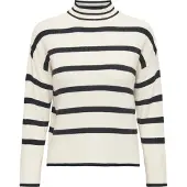ONLY Pullover 'ONLIbi' bege / preto