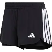 Adidas Calças de desporto 'Pacer' preto / branco