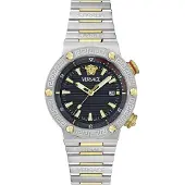 Versace Relógio Ve8g00424 43mm 10atm Quartz Analogical