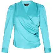 Faina Blusa aqua