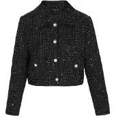 Faina Blazer ouro / preto