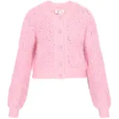 IZIA Casaco de malha cor-de-rosa