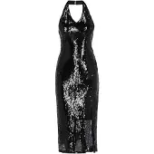 Faina Vestido de cocktail preto