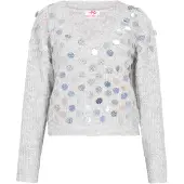 Mymo Pullover cinzento claro / mistura de cores