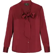 Faina Blusa bordeaux