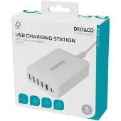 Deltaco Carregador De Parede Usb-c Usbc-mo100