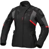 Modeka Striker III Lady Casaco de tecido Preto/Antracite 40