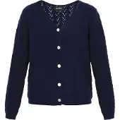 Usha Casaco de malha navy