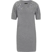 Dreimaster Klassik Vestido cinzento / prata