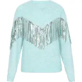 IZIA Pullover aqua