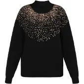 Faina Pullover ouro / preto