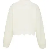 Mymo Pullover branco lã