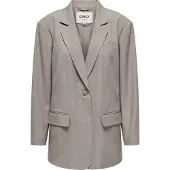 ONLY Blazer 'ONLLinda' bege mosqueado