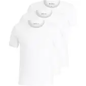 BOSS Base Layer De Manga Curta Classic 3 Unidades
