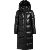 Khujo Sobretudo de inverno 'Rachel2' preto