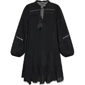 Dreimaster Vestido de verão preto