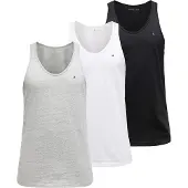 Tommy Hilfiger Underwear Camisola interior acinzentado / preto / branco