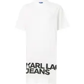 Karl lagerfeld Jeans Vestido Curto De Manga Curta B1w13054