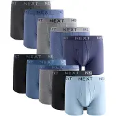 Next Boxers azul claro / azulado / acinzentado / preto