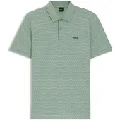 BOSS Polo De Manga Curta Goc Chip Pattern