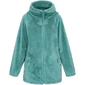 Schmuddelwedda Casaco de velo azul ciano