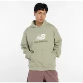 New Balance Sweatshirt 'Athletics' oliveira / verde pastel / branco