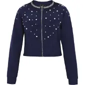 Faina Sweatshirt navy / branco pérola