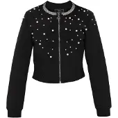 Faina Sweatshirt preto / branco