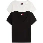 Tommy Hilfiger Camisa preto / branco