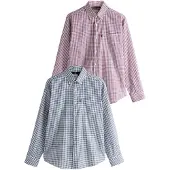 Next Camisa navy / vermelho / branco